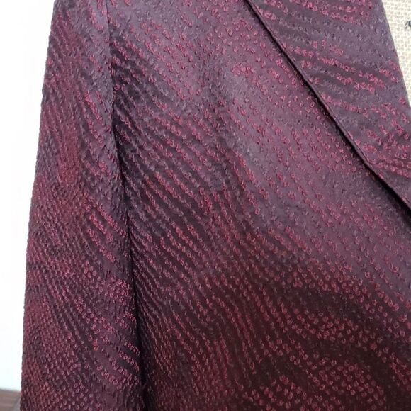 Eileen Fisher maroon jacket small - Picture 2 of 7